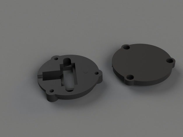 sharp gp2y0a21 ir sensor housing electronics casing infrared 3D print model - Mito3D