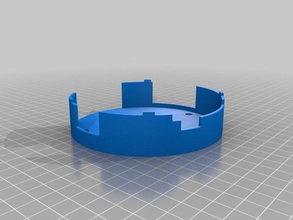 pi no longer squared computer case cylinder raspberry round 3d print model - Mito3D