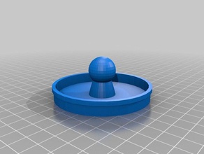 71 mm telescópio tampa de proteção contra poeira A impressão 3d 3d print model - Mito3D