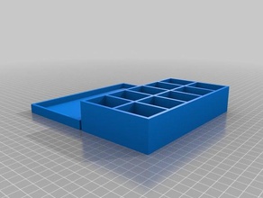 l'électronique du couvercle de la boîte l'organisation personnalisé 3d print model - Mito3D