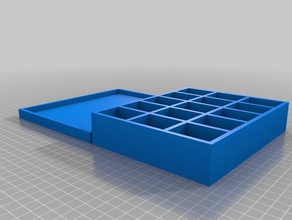 Elektronik box Deckel - Organisation kundengebundene 3d print model - Mito3D