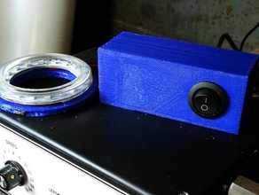 luz led mini molino máquina herramientas la del anillo de fresado sieg 3d print model - Mito3D