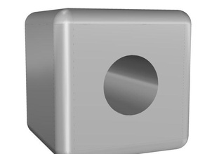cubito peccato funcion sculture cubo calibracion 3d print model - Mito3D