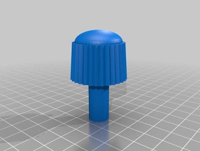 ac knob 2 replacement parts customized 3d print model - Mito3D