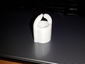 printrbot simple metal filament guides 3d printer accessories guide 3d print model - Mito3D