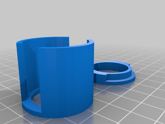 my customized parametric coin storage tube s + cap organization 3D print model - Mito3D