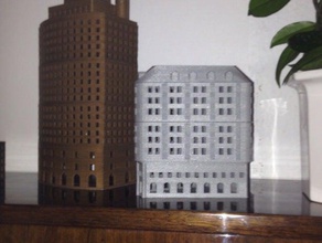 moradia decorativo pode ser usado de armazenamento edifícios e estruturas cidade a casa 3d print model - Mito3D