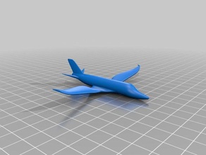de avião veículos o blender 3d print model - Mito3D
