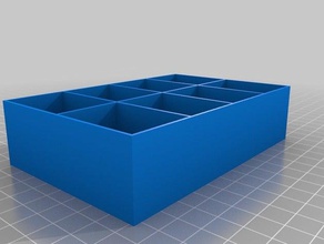 schroefjes bak organização personalizado 3d print model - Mito3D
