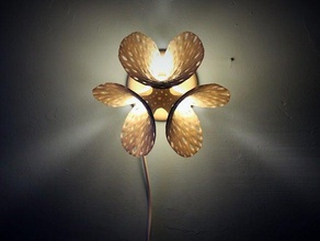 porifera lamp decor enneper lampshade light lighting mathematical protonik shade sponge 3d print model - Mito3D