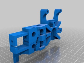 felix piastra di estrusione, j-testa bowden tubo 3d stampa 3d print model - Mito3D
