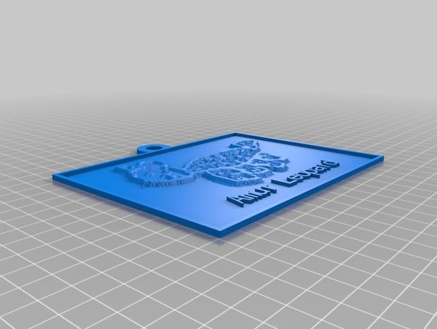 michaela - amur leopard 2d art customized 3D print model - Mito3D