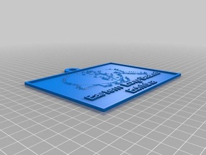 john michael - eastern long-beaked echidna 2d-Kunst kundengebundene 3d print model - Mito3D