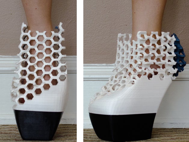 scarpa il tallone di alta moda i tacchi alti 3D print model - Mito3D