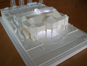 öffentliche Gebäude ein & Strukturen Architektur 3d print model - Mito3D