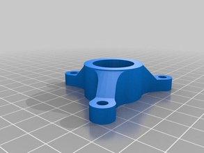 support de bobine taulman nylon 3d l'imprimante accessoires hub 3d print model - Mito3D