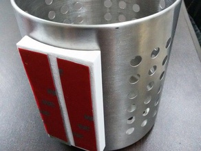 wall bracket ikea ordning kitchen utensil rack & dining hack 3d print model - Mito3D