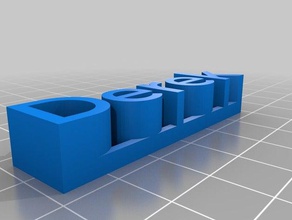 derek esculturas personalizado 3d print model - Mito3D