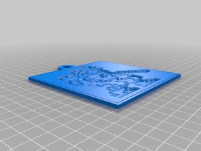 marco rossi 2d a arte personalizado 3d print model - Mito3D
