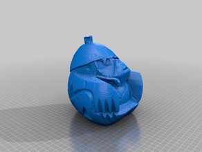 coconut monkey scans & replicas makerbotdigitizer scan 3d print model - Mito3D