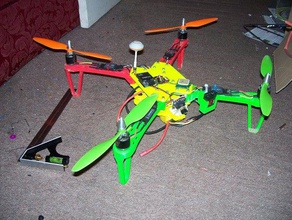 openscad quadcopter r c vehicles crossfire2 3d print model - Mito3D