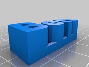 ben endgültig Skulpturen kundengebundene 3d print model - Mito3D