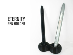 eternity pen holder office pencil symbol wacom bamboo 3d print model - Mito3D
