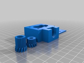 doble orientada filamento de la unidad nema 17 Impresora 3d las piezas débil filamentos 3d print model - Mito3D