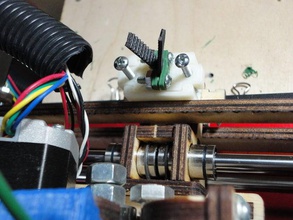 belt-clamp-Stopfen Platte angepasst werden 3d Drucker Teile clip customizer Löcher openscad 3d print model - Mito3D