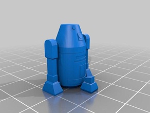 r4 astromech droid juegos y juguetes starwars de star wars 3d print model - Mito3D