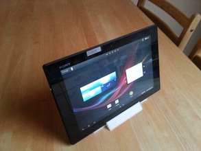 sony xperia tablet accueil 3d print model - Mito3D