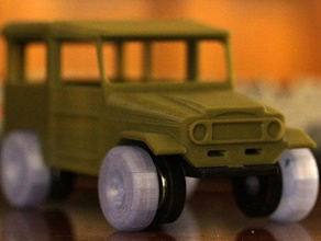 spacetimeripple's toyota fj40 model vehicles car off road toy truck vehicle 3d print model - Mito3D
