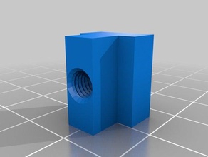 meine angepasste t-Muttern Werkzeugmaschinen kundengebundene 3d print model - Mito3D
