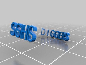 sshs ring 7 rings customized 3d print model - Mito3D