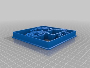 my customized image based cookie cutter kitchen & dining 3d print model - Mito3D