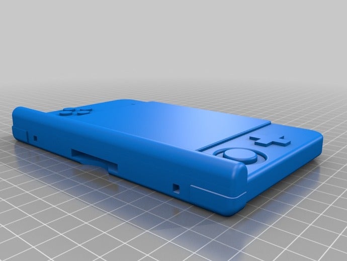nintendo 3ds xl de la base video juegos 3D print model - Mito3D