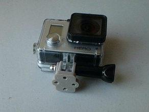 gopro tetrix mount camera ftc go pro 3d print model - Mito3D