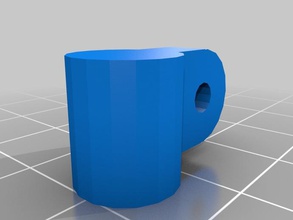 polybot male clevis andere Gelenk openscad parametric 3d print model - Mito3D