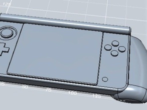 manopole nintendo 3ds xl video giochi 3d print model - Mito3D