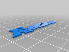 alessio organization customized 3d print model - Mito3D