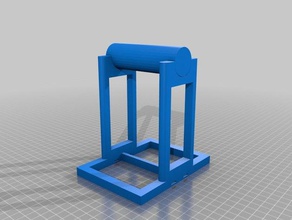 customized freestanding filament spool holder 3d printer accessories xyz 3d print model - Mito3D