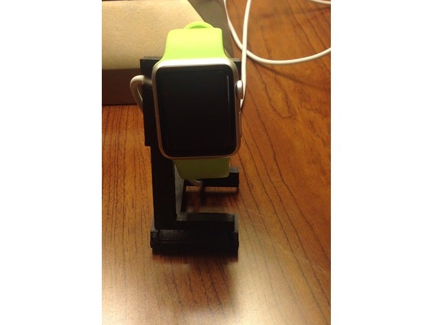 apple watch travel stand mobile phone 3D print model - Mito3D