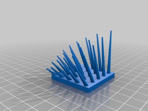 electric flux through square physics astronomy electric-flux gauss law 3d print model - Mito3D