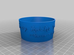 my customized sexy amba thermos coffee marker food & drink 3d print model - Mito3D