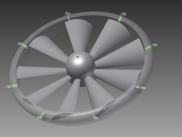 modello di razzo rotore disco volante sport & fitness all'aperto rockety meccanica 3D print model - Mito3D