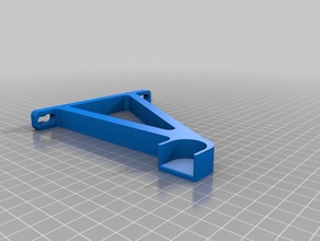 wall mounted spool holder 3d printer accessories filament 3d print model - Mito3D
