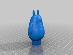 totoro tap handle kitchen & dining beer 3d print model - Mito3D