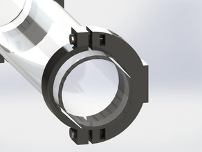 tube clamp parts 3d print model - Mito3D