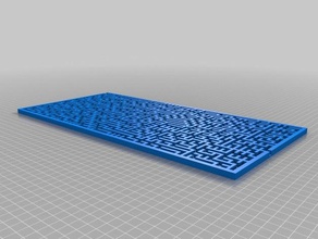 my customized a-maze-ing maze puzzles 3d print model - Mito3D