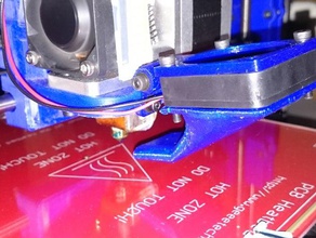 duto do ventilador prusa i3 Impressora 3d de peças extrusora fã geeetech 3d print model - Mito3D
